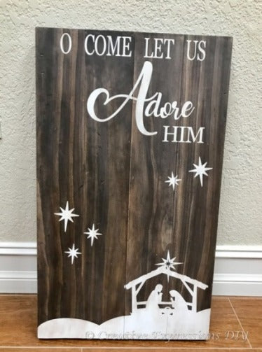 102 - O Come Let Us Adore Him