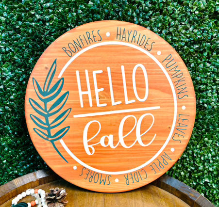 120- Hello Fall- Bonfires-Hayrides-Pumpkins-Leaves
