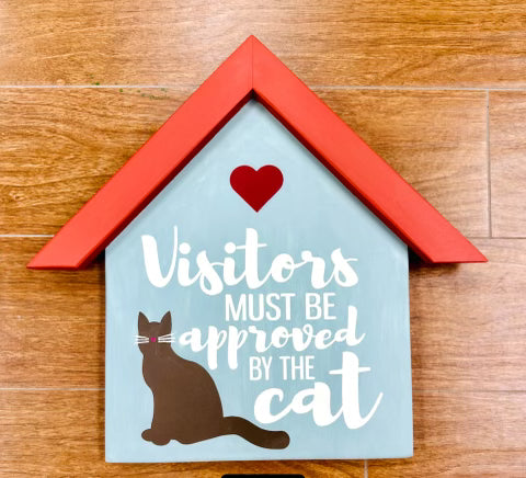 132- Visitors must be approved by the cat