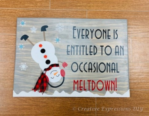 149 - Everyone is entitled to an occasional meltdown
