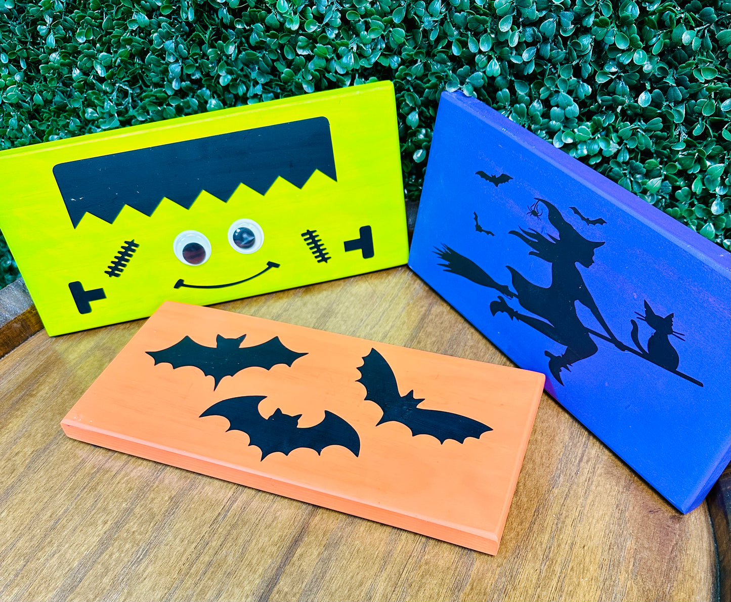 306- Witch, Mummy and Bat (3 board grouping)