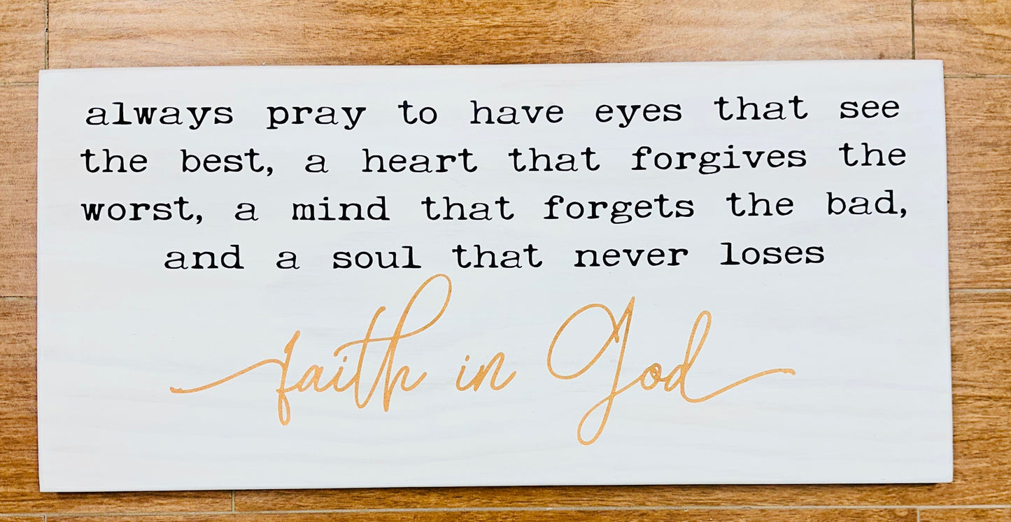 180-Faith in God