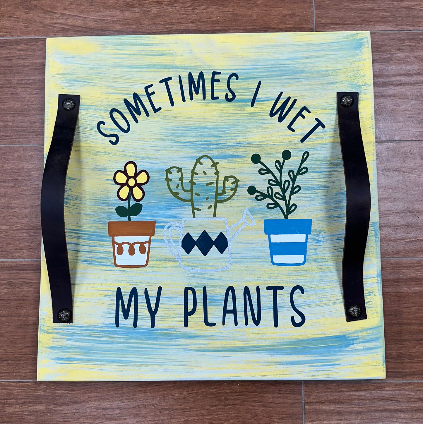 184- Sometimes I wet my "plants"