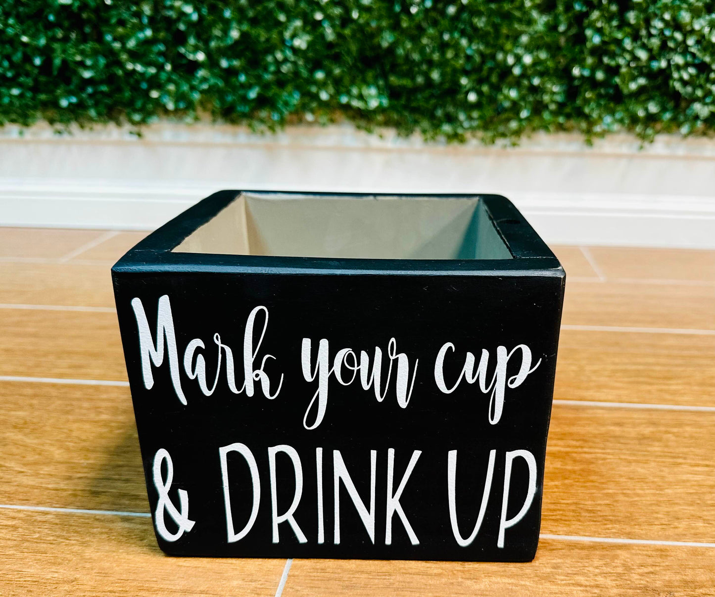 204 - Mark your cup and drink up