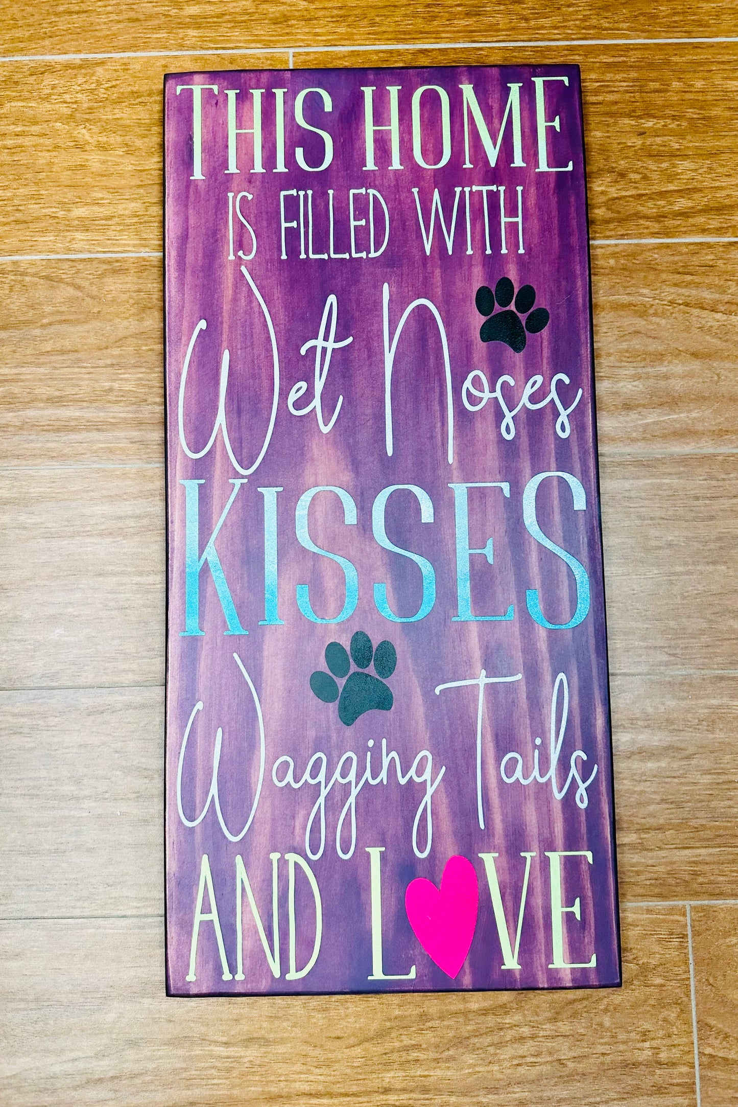 221-This home is filled with wet noses, kisses, wagging tails and love
