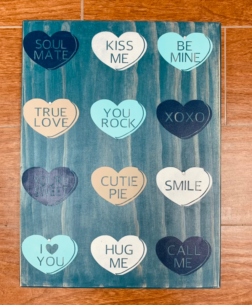 323-Valentine candy hearts