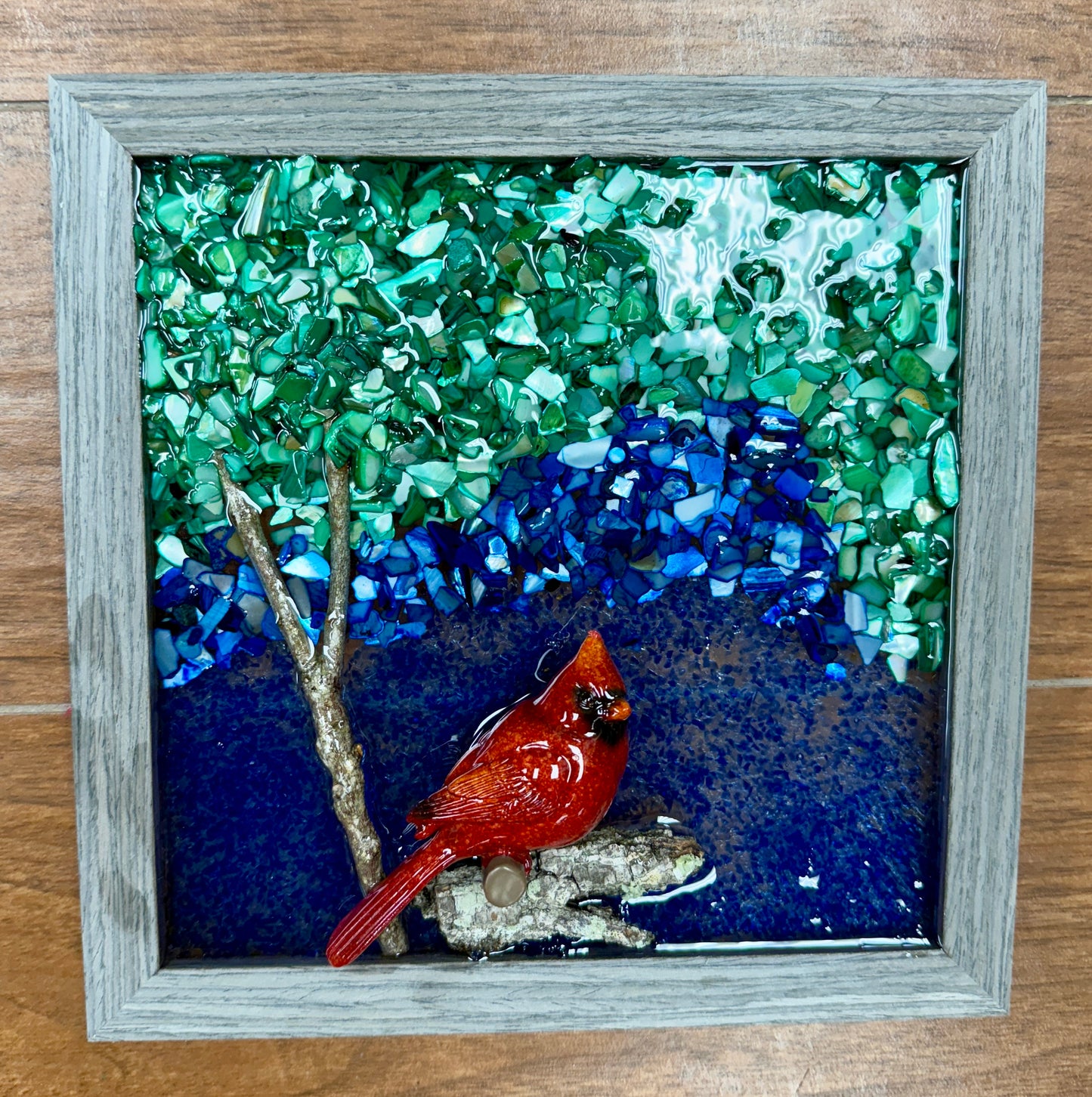 A17-Framed Resin Mosaics