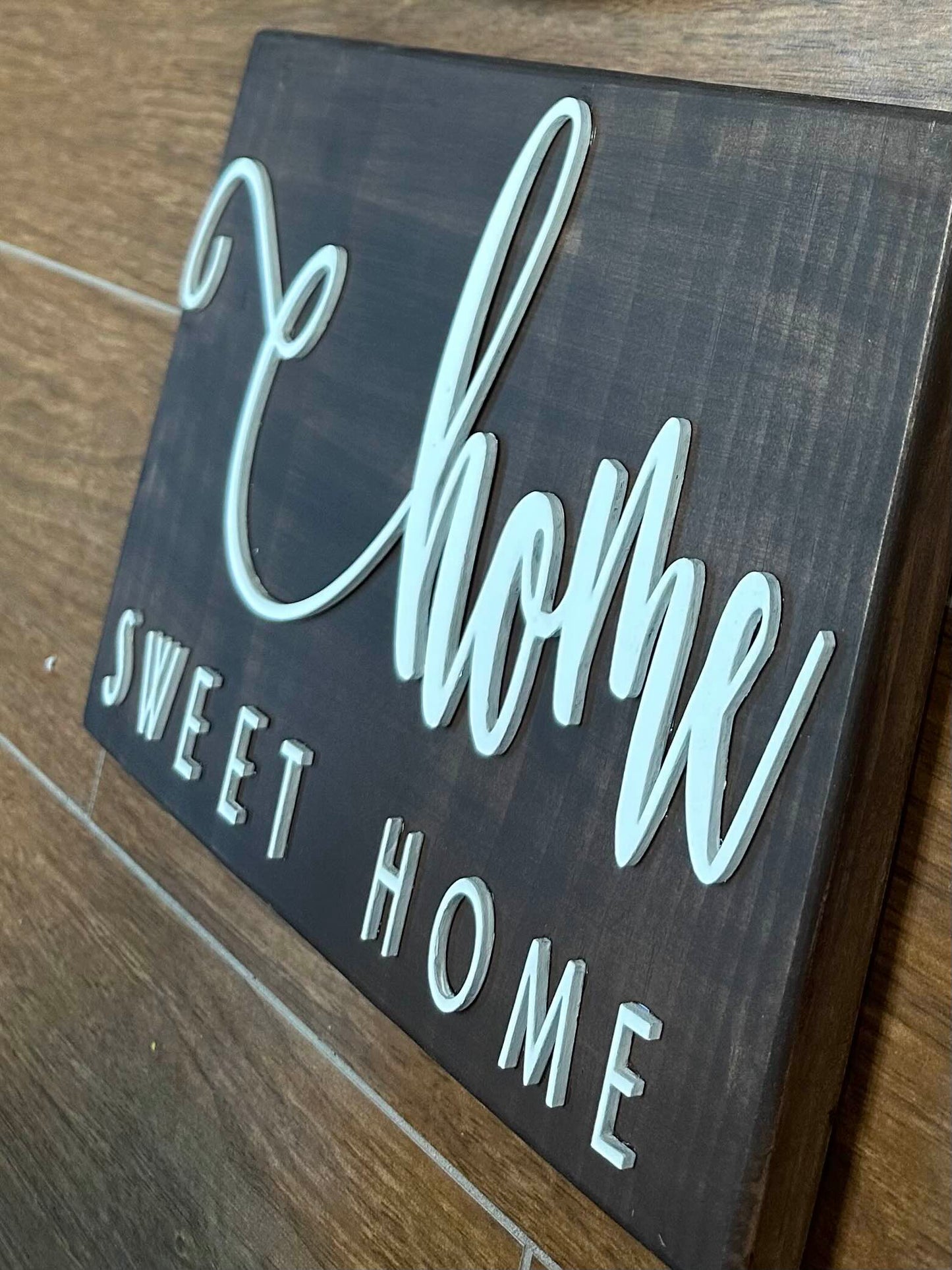 076 - Home sweet home - tri-color