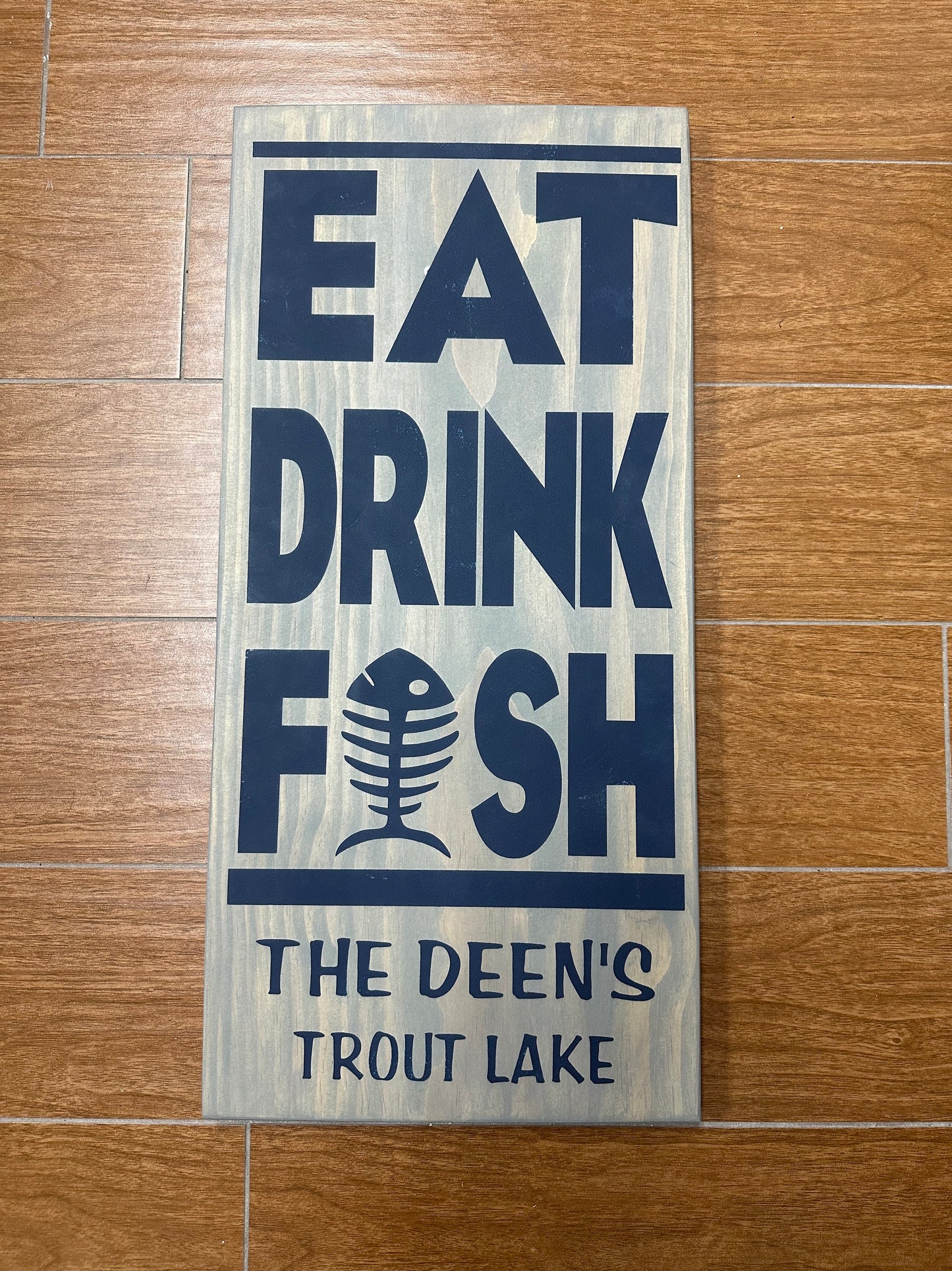 062-Eat, Drink, Fish- Personalized