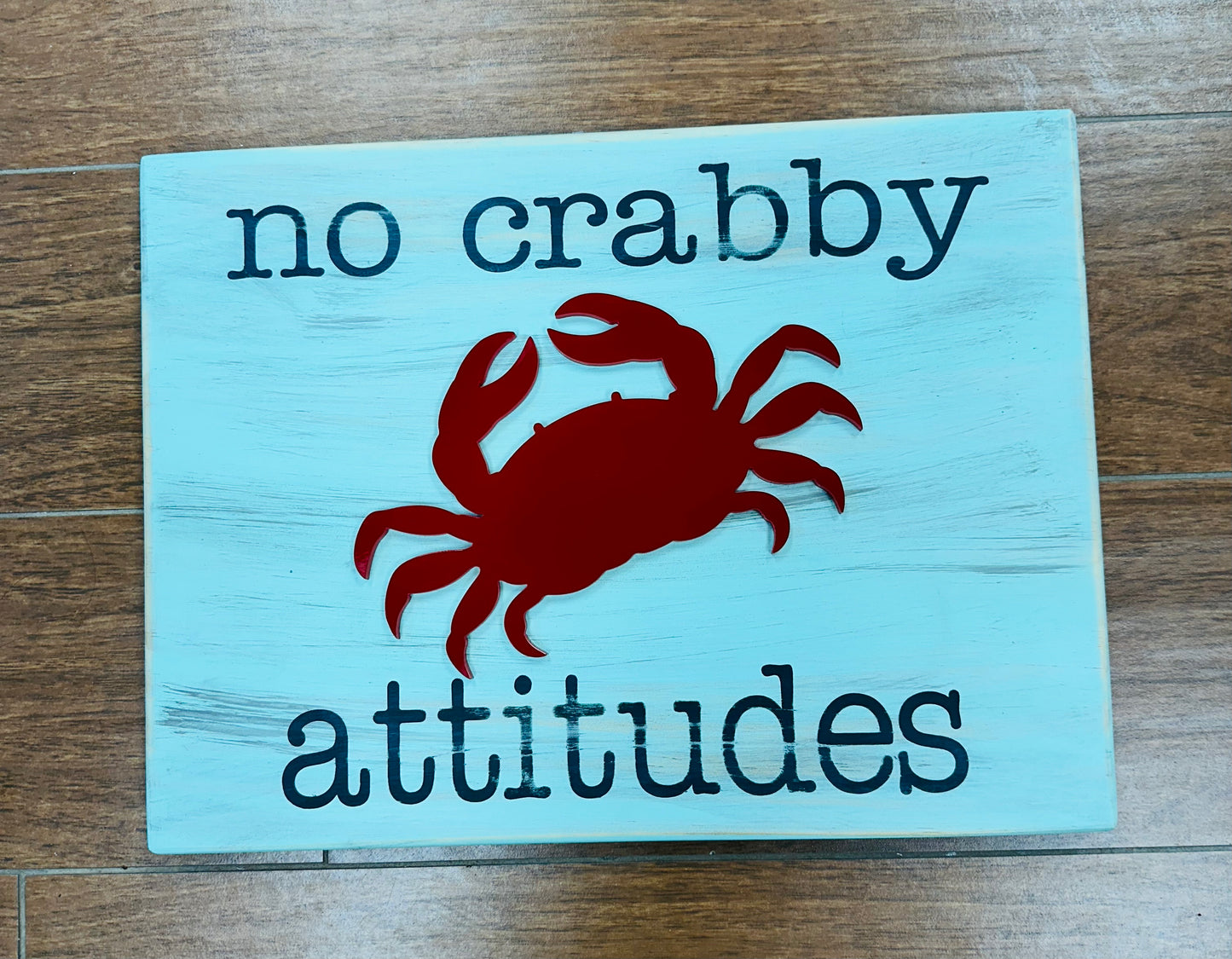 095 - No Crabby Attitudes