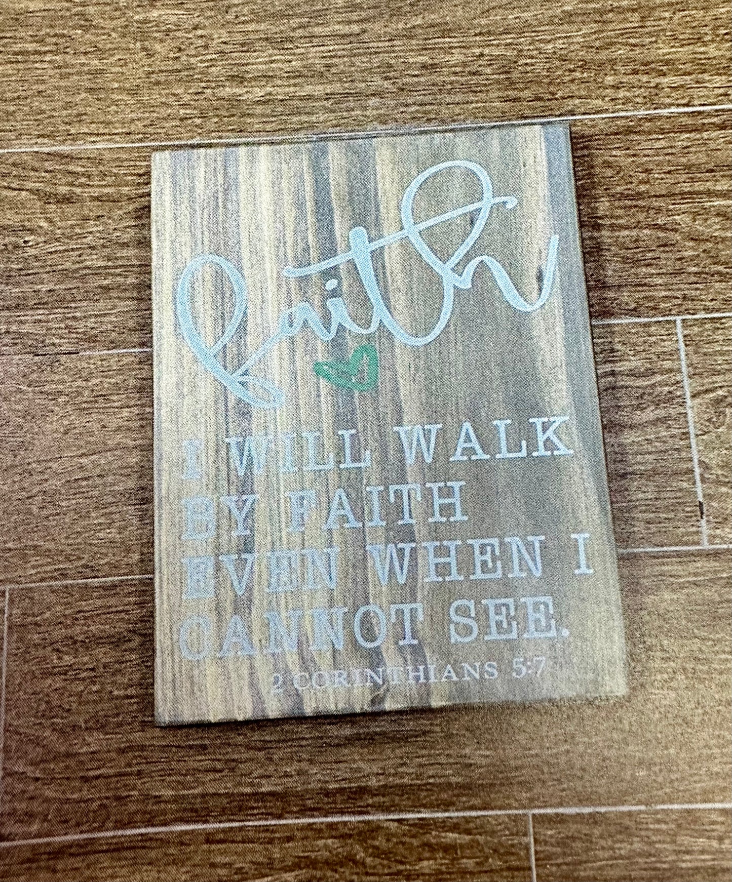 216- FAITH- I will walk by faith
