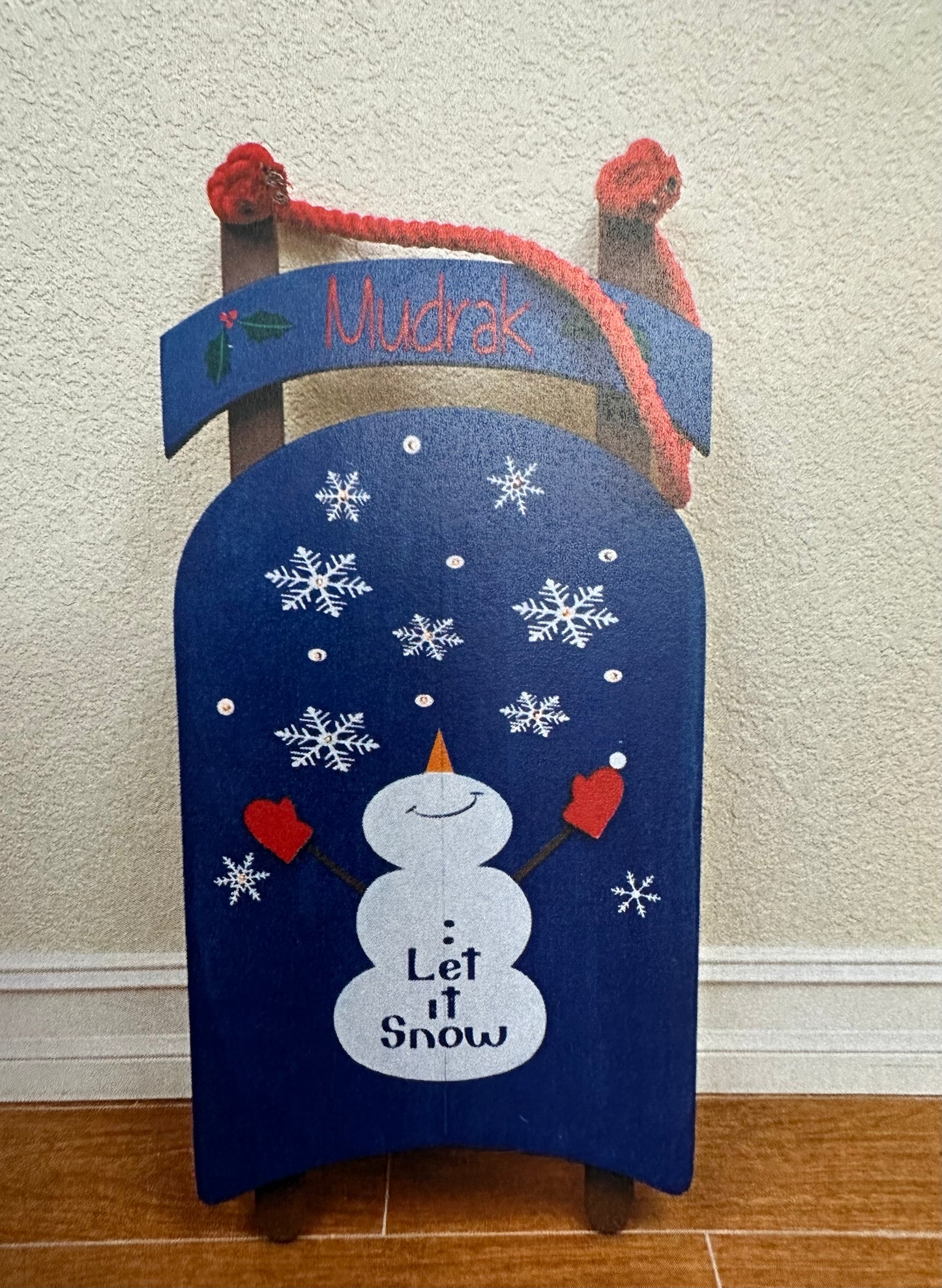 363-Let it snow- Personalized
