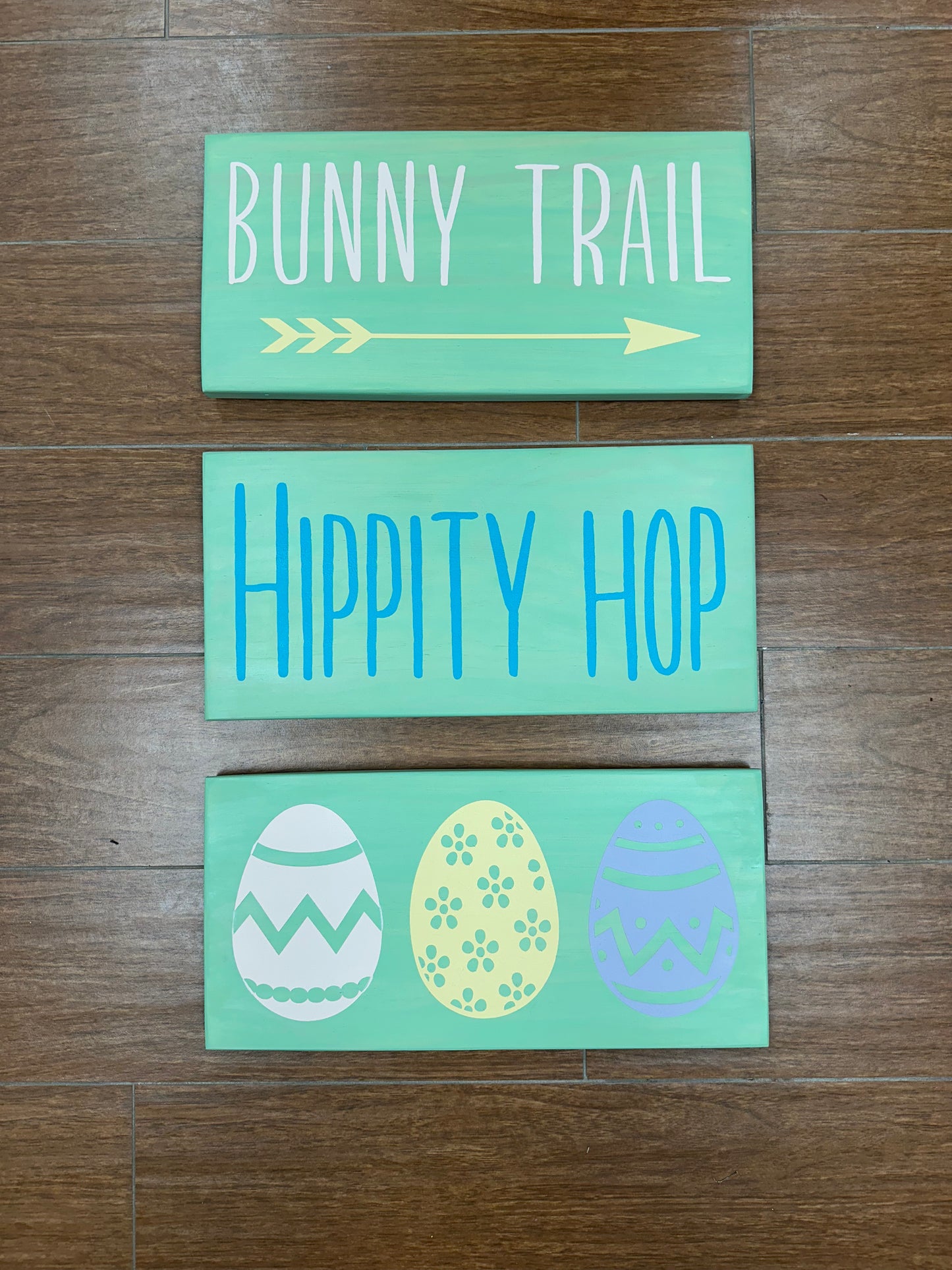 026-Bunny Trail- Hippity Hop- set of three
