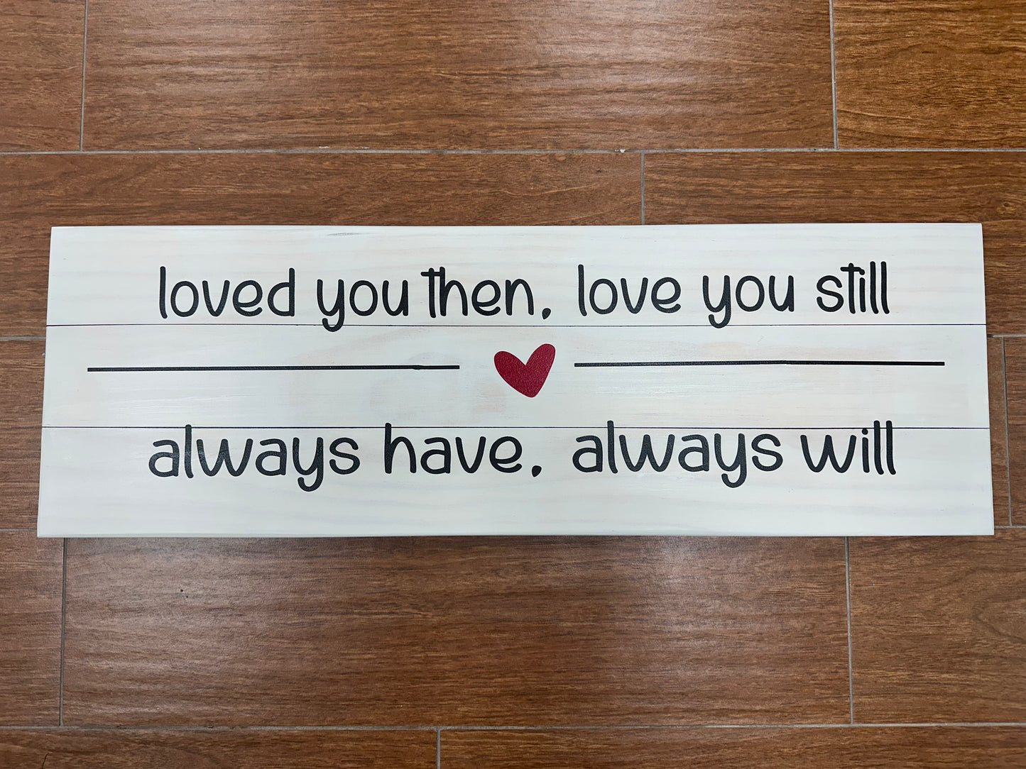 176- Loved you then, love you now