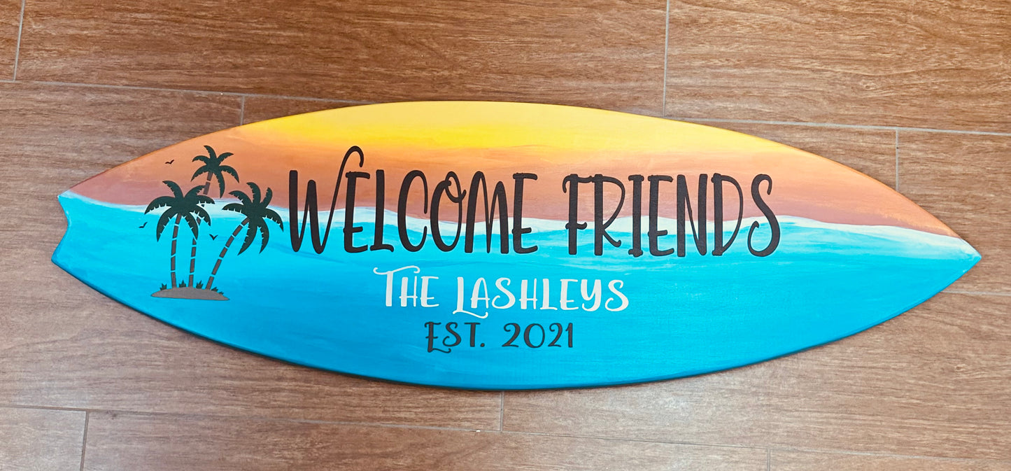 356-Surfboard-Personalized-est. date