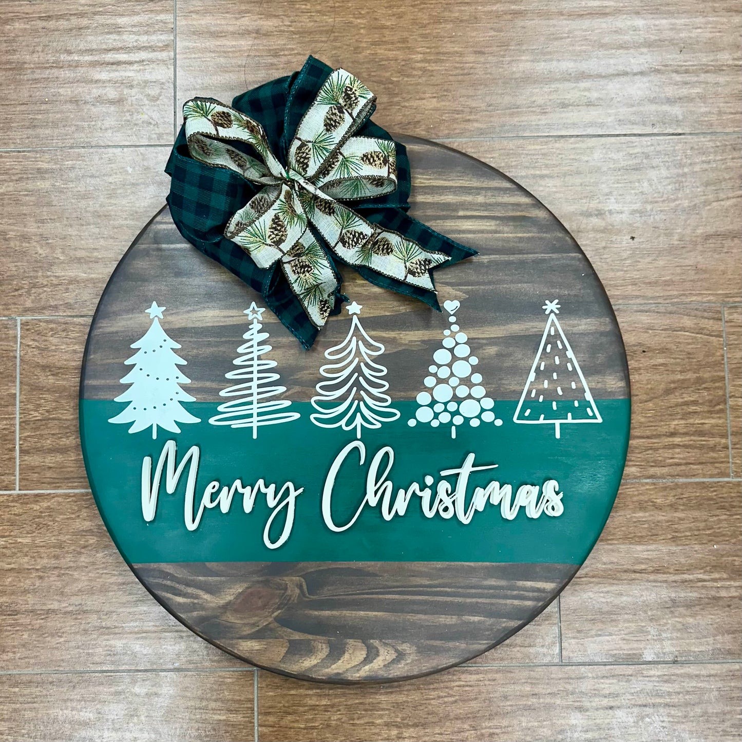 024 - Merry Christmas - whimsical trees