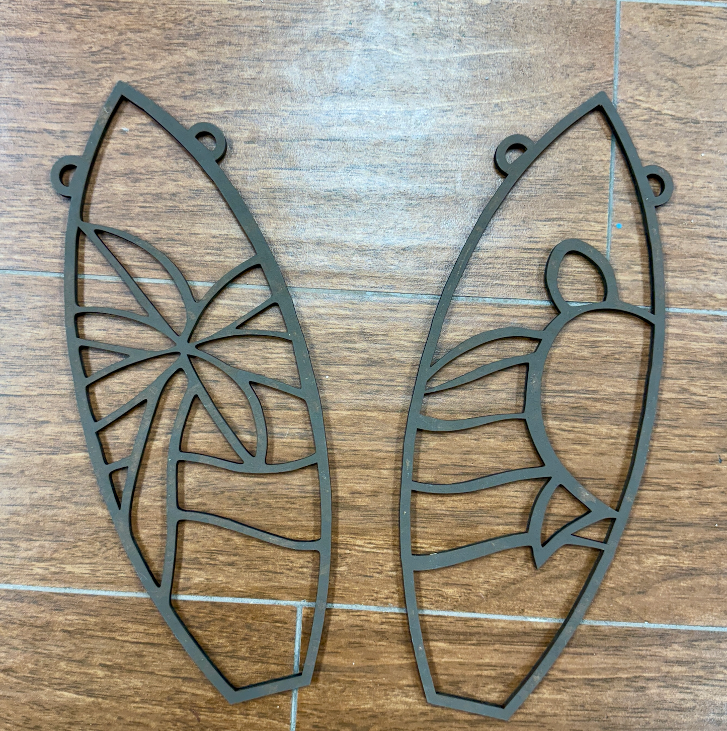 A25 - Turtle and Palm Tree Surfboards