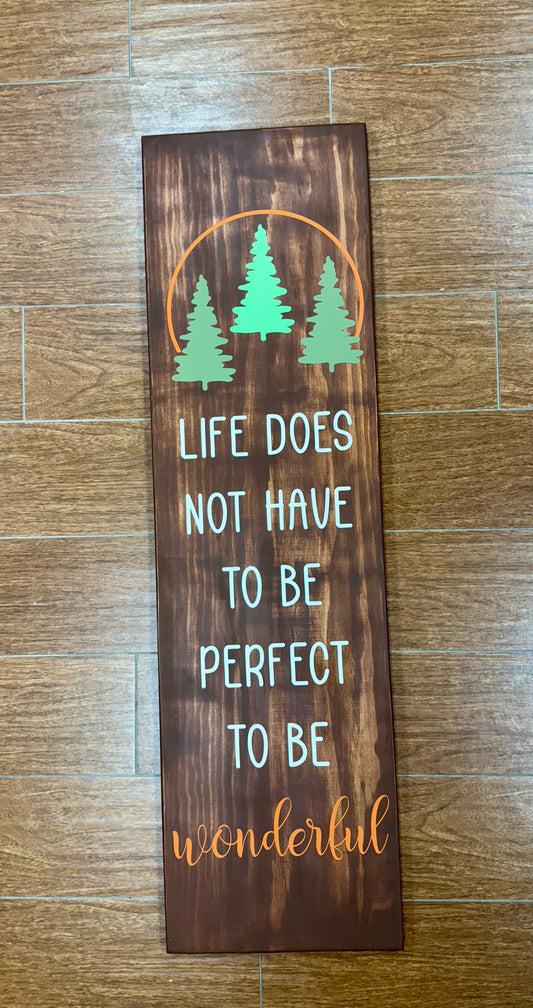 190-Life does not have to be perfect