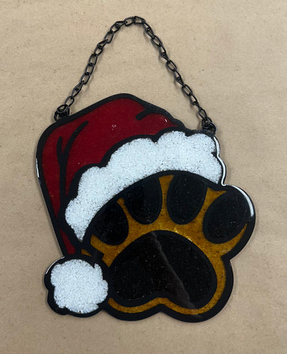 A67- Christmas Paw Print
