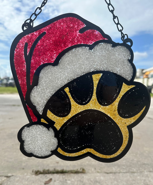 A67- Christmas Paw Print