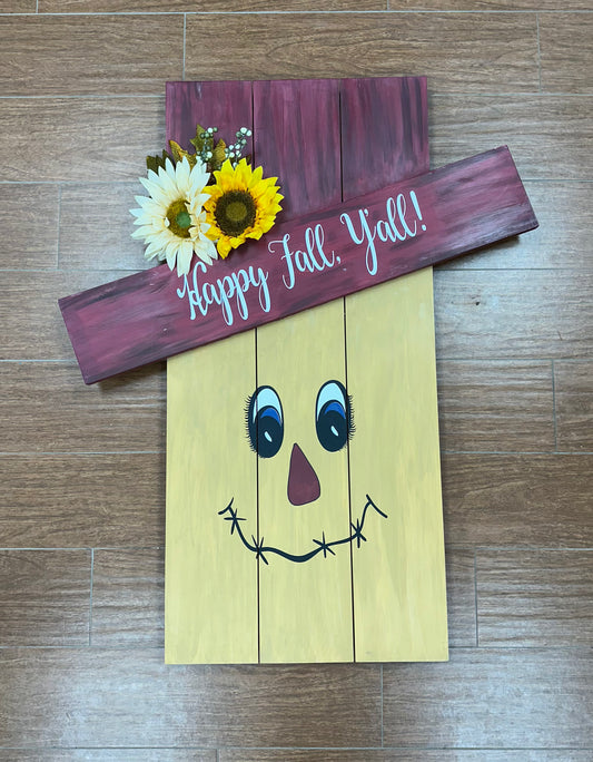 006 - Scarecrow Happy Fall Y'all