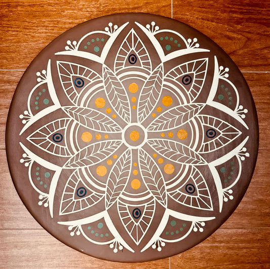 226- Mandella on round board