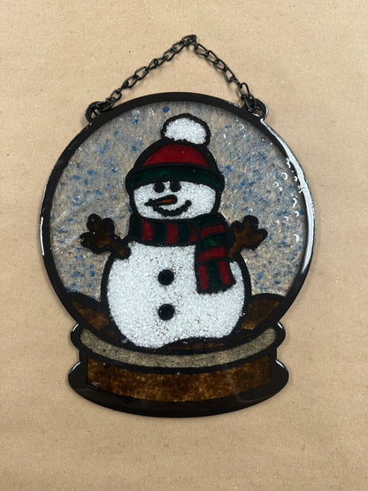 A43- Snowman Globe