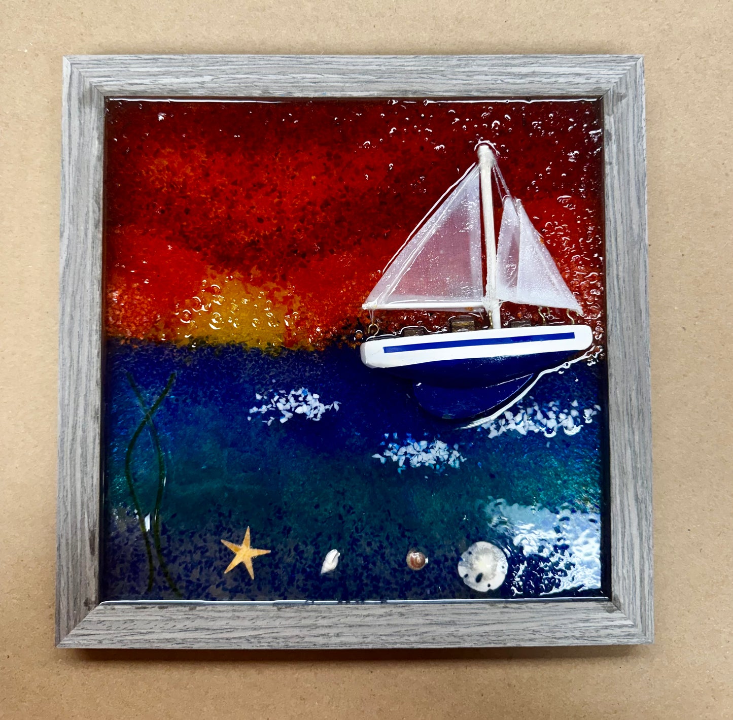 A17-Framed Resin Mosaics