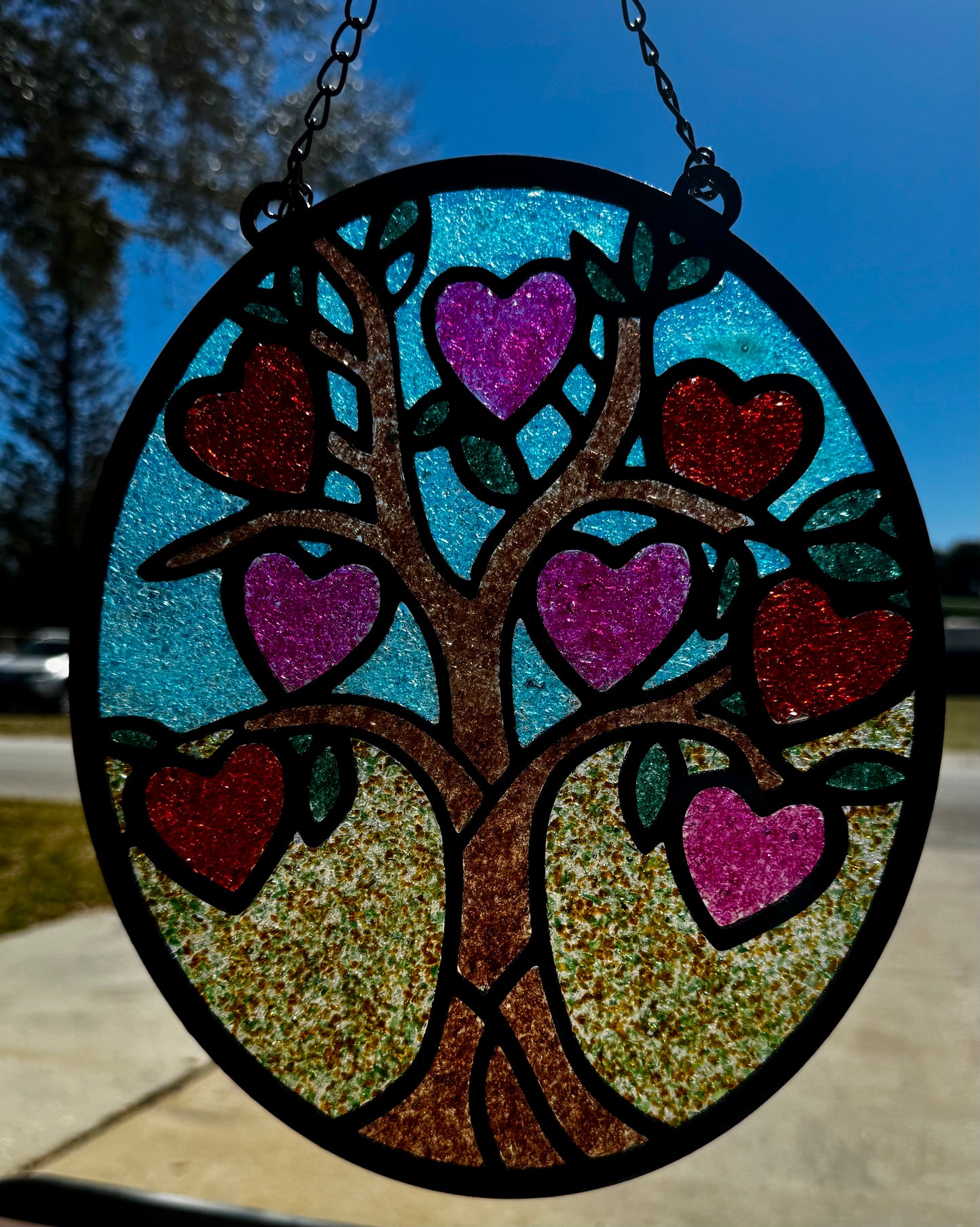 A46- Tree with hearts