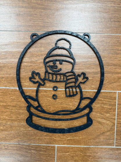 A43- Snowman Globe