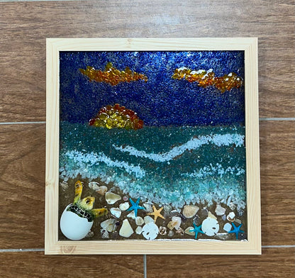 A17-Framed Resin Mosaics