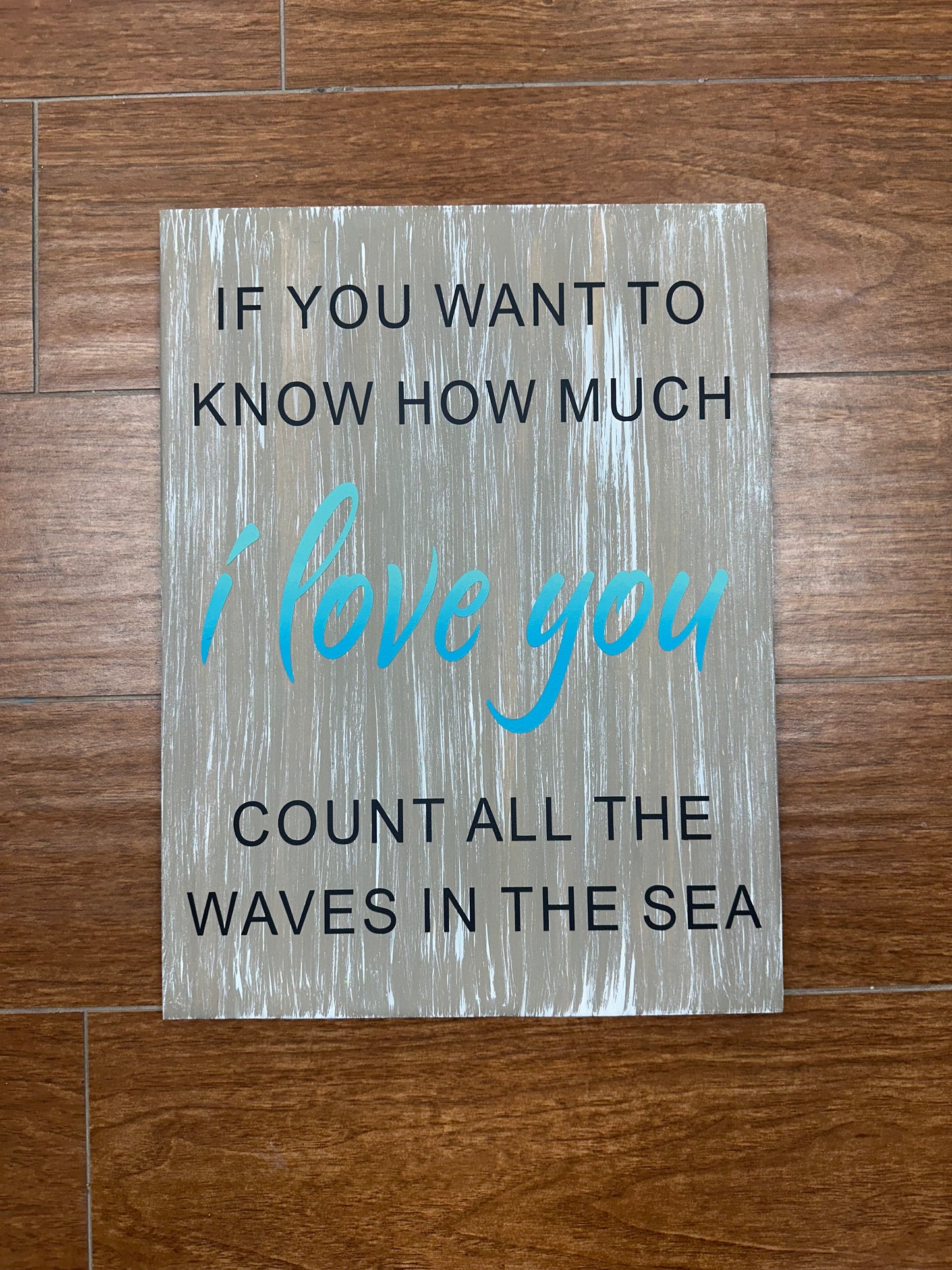 061- If you want to Know how much I love You