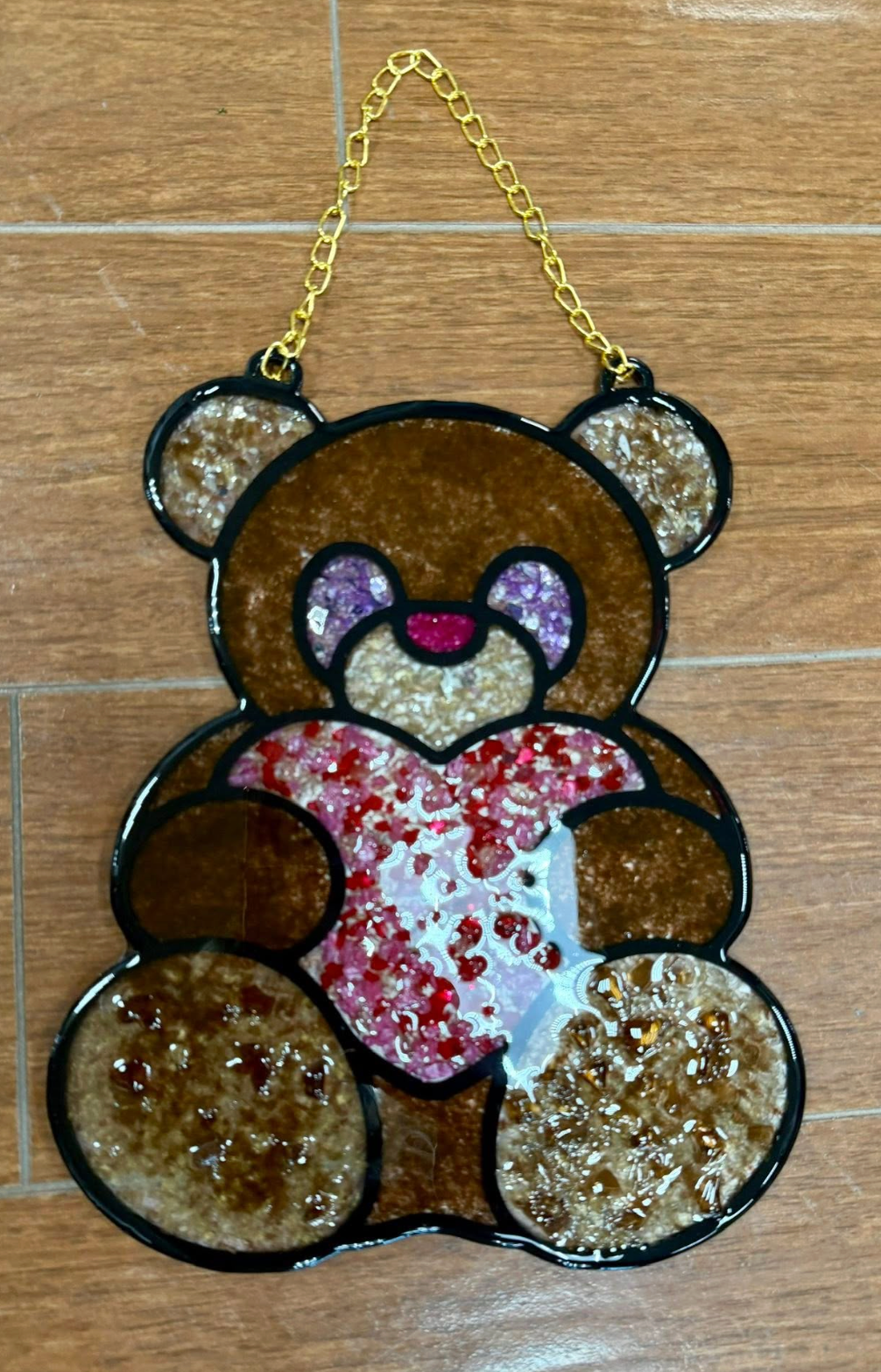 A45 - Teddy Bear with heart
