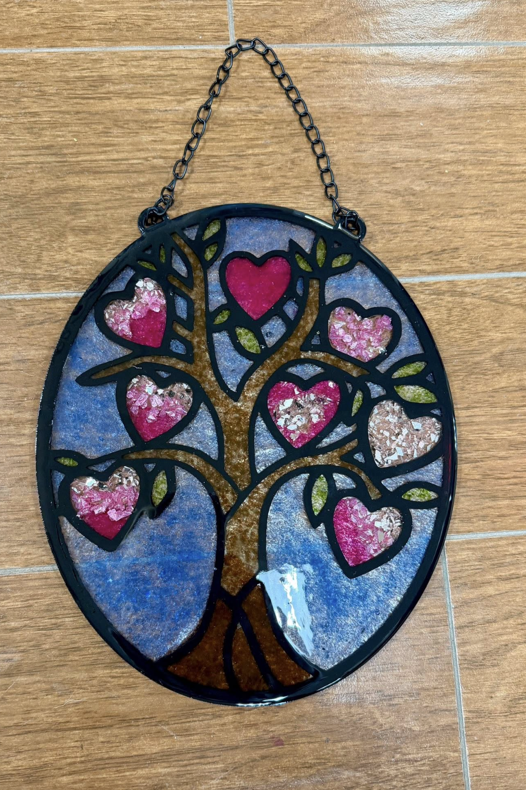 A46- Tree with hearts