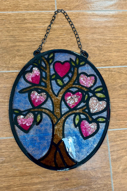 A46- Tree with hearts