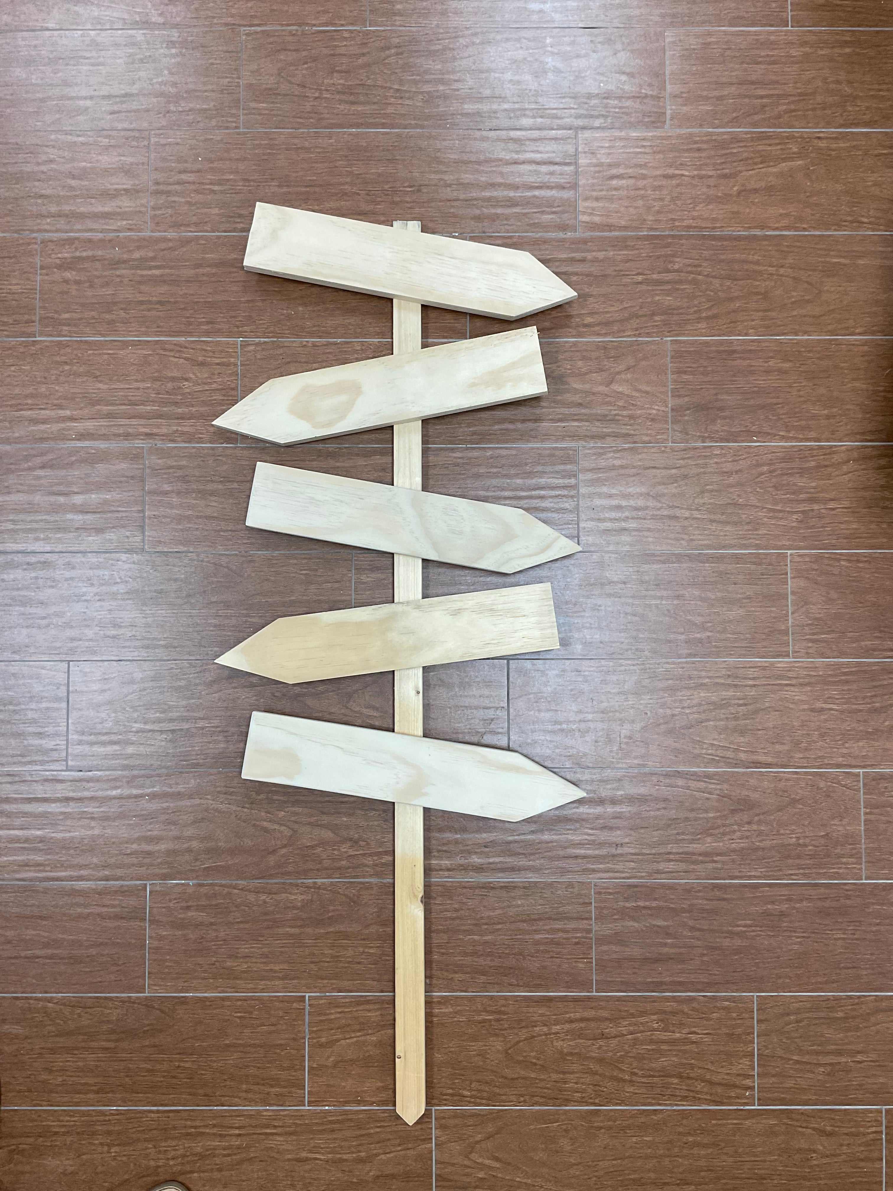 Directional Sign Picture Custom Directional Sign – Creative Expressions DIY